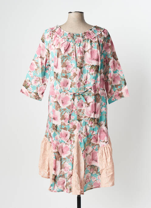 Tunică mâneci scurte roz RHUM RAISIN femeie