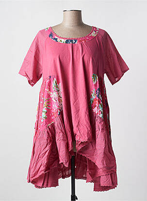 Tunică mâneci scurte roz RHUM RAISIN femeie