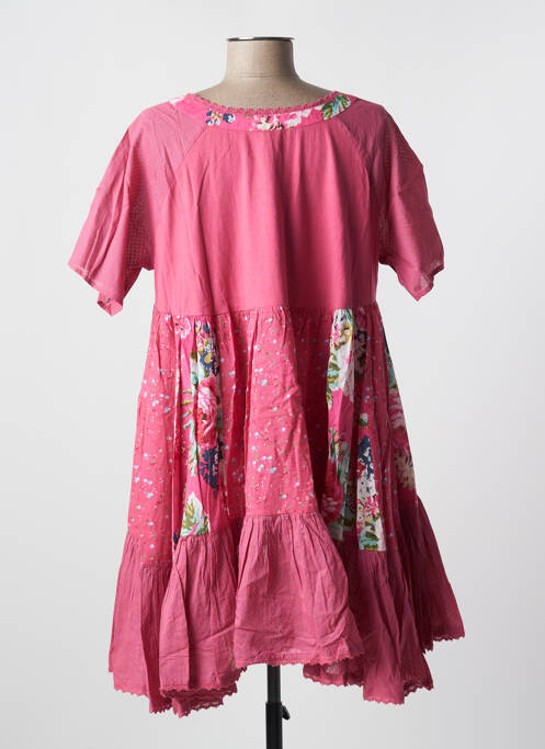 Tunică mâneci scurte roz RHUM RAISIN femeie