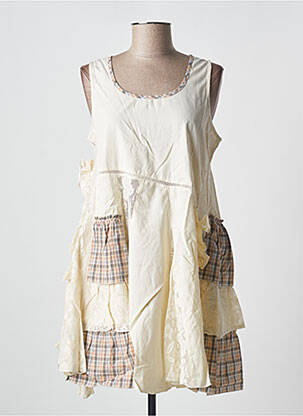 Tunică fără mâneci bej RHUM RAISIN femeie