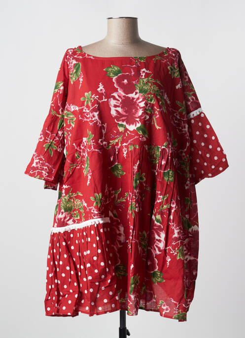 Tunică mâneci lungi roșu RHUM RAISIN femeie