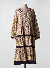 Rochie lungă mâneci lungi mâneci lungi violet RHUM RAISIN femme