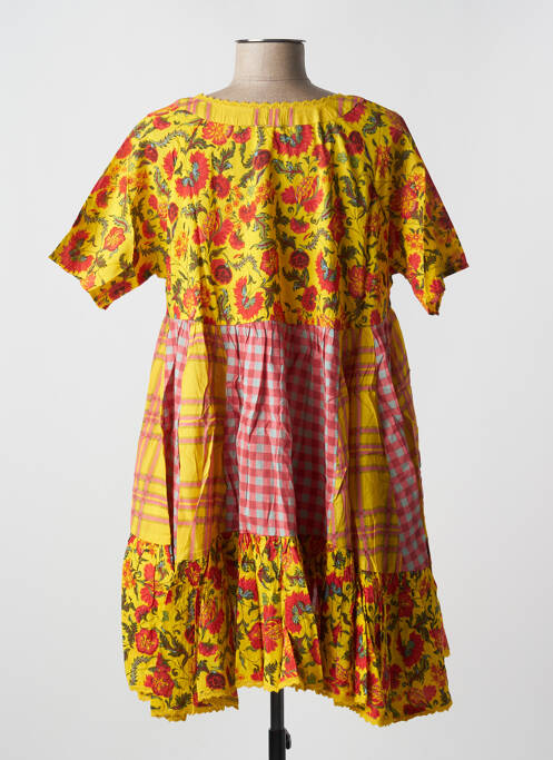 Tunică mâneci scurte galben RHUM RAISIN femeie