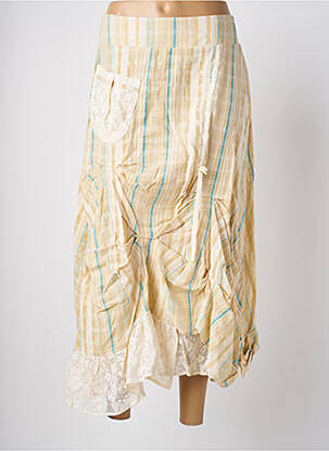 Fustă lungă bej RHUM RAISIN femeie