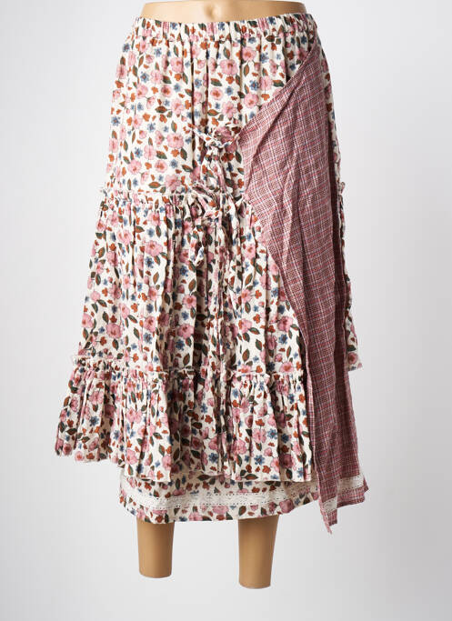 Fustă lungă roz RHUM RAISIN femeie