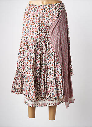 Fustă lungă roz RHUM RAISIN femeie