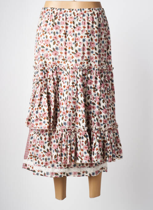 Fustă lungă roz RHUM RAISIN femeie