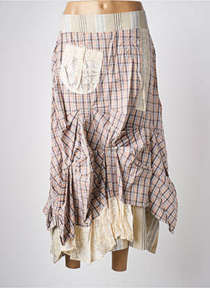 Fustă lungă bej RHUM RAISIN femeie