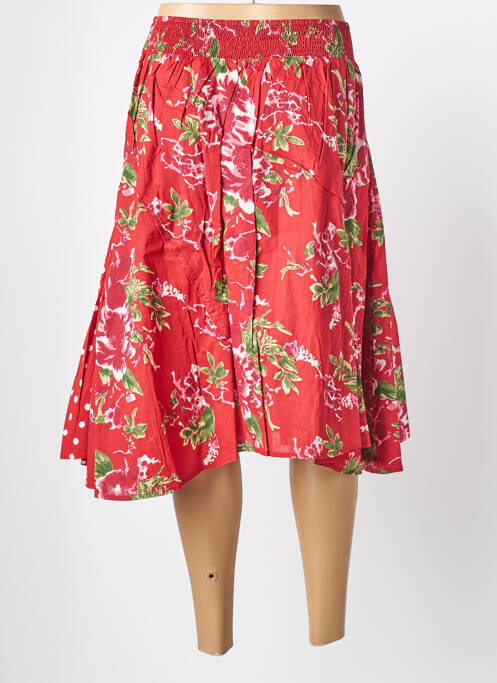 Fustă midi roșu RHUM RAISIN femeie