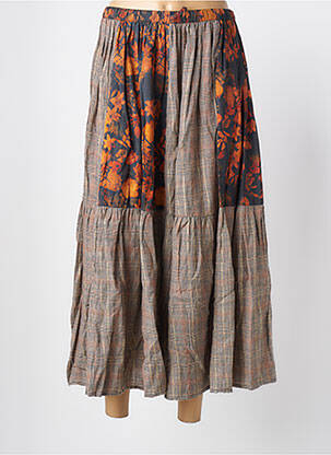 Fustă lungă maro RHUM RAISIN femeie