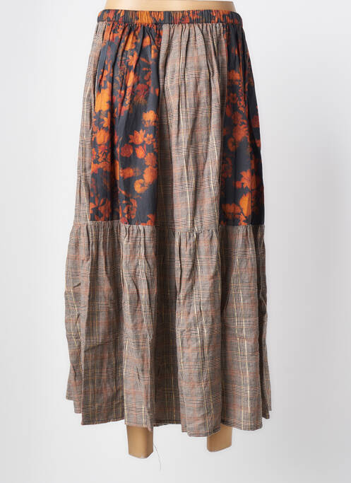 Fustă lungă maro RHUM RAISIN femeie