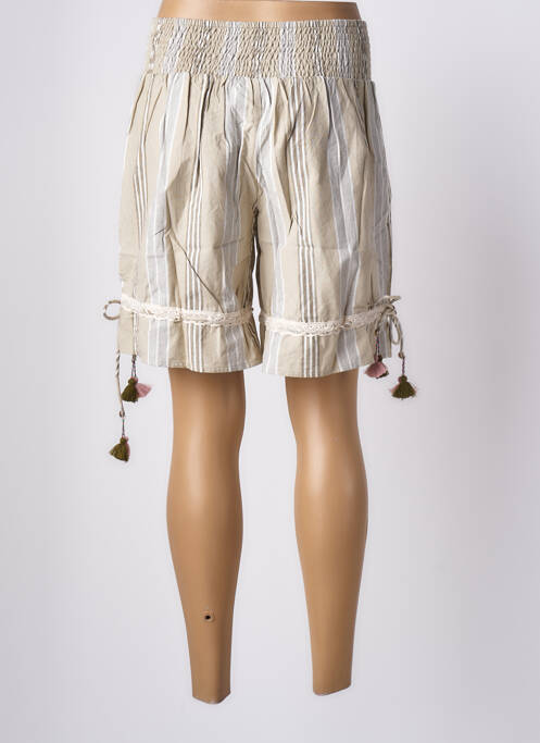 Șort bej RHUM RAISIN femeie