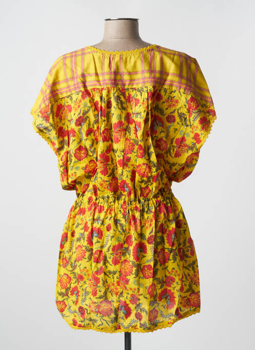 Tunică mâneci scurte galben RHUM RAISIN femeie