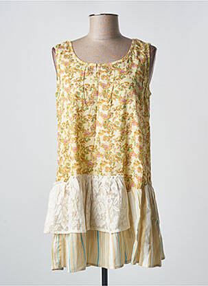 Tunică fără mâneci galben RHUM RAISIN femeie