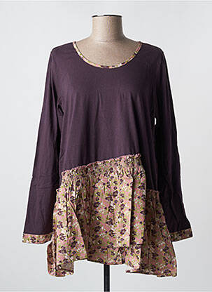 Tunică mâneci lungi violet RHUM RAISIN femeie