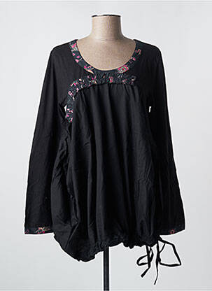 Tunică mâneci lungi negru RHUM RAISIN femeie