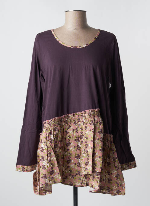 Tunică mâneci lungi violet RHUM RAISIN femeie