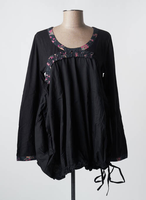 Tunică mâneci lungi negru RHUM RAISIN femeie