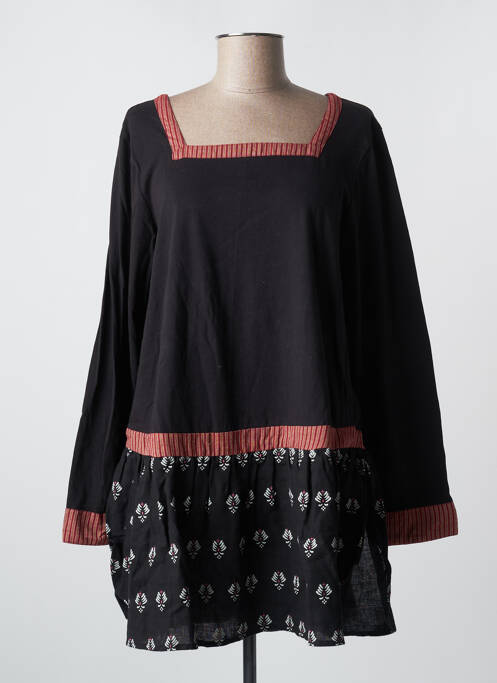 Tunică mâneci lungi negru RHUM RAISIN femeie