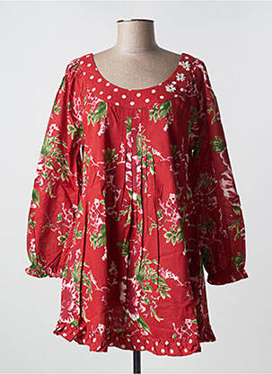 Tunică mâneci lungi roșu RHUM RAISIN femeie