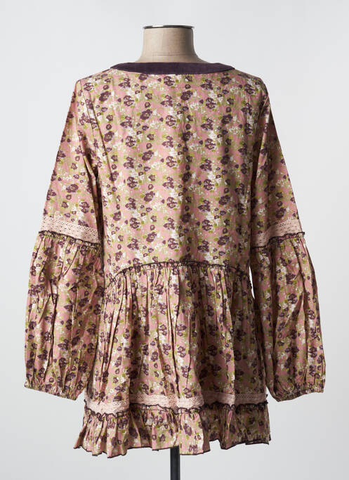 Tunică mâneci lungi guler rotund violet RHUM RAISIN femme