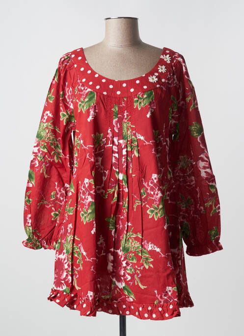 Tunică mâneci lungi roșu RHUM RAISIN femeie