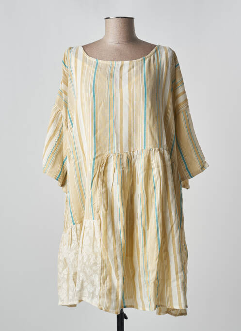 Tunică mâneci scurte bej RHUM RAISIN femeie