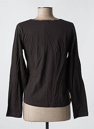 Tricou mâneci lungi mâneci lungi maro RHUM RAISIN femeie