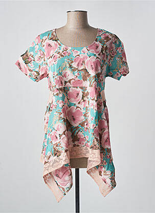 Tunică mâneci scurte roz RHUM RAISIN femeie