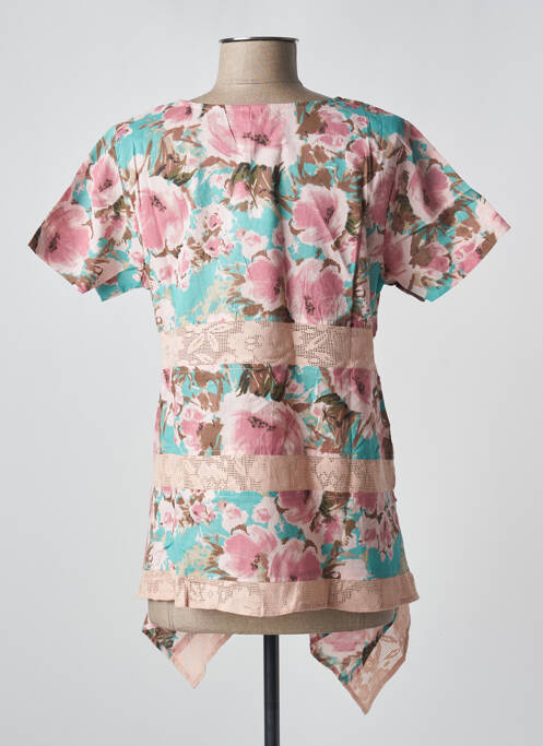 Tunică mâneci scurte roz RHUM RAISIN femeie