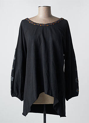 Tunică mâneci lungi negru RHUM RAISIN femeie