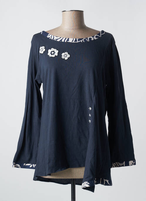 Tunică mâneci lungi albastru RHUM RAISIN femeie