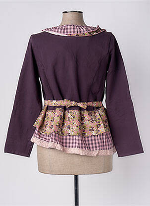 Jachete casual croială cambrată violet RHUM RAISIN femeie