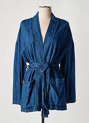 Jachete casual buzunare albastru STUDIO PARISIEN femeie