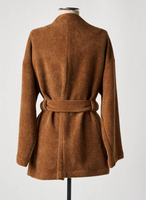 Vestă cu mâneci lungi maro LES ACOLYTES femeie