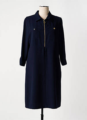 Rochie midi mâneci 3/4 mâneci 3/4 albastru GERARD DAREL femeie