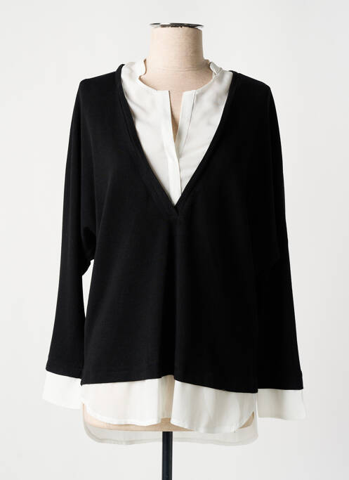 Top negru EMABLUES femeie