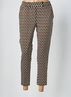 Pantalon 7/8 elasticitate verde JANIS & JOHN femeie