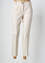 Pantalon 7/8 elasticitate mărime normală bej EMME M femme