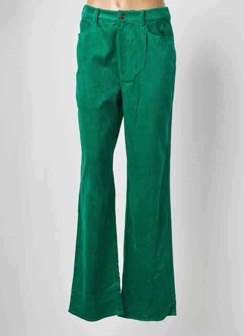 Pantalon evazat verde IDANO femeie