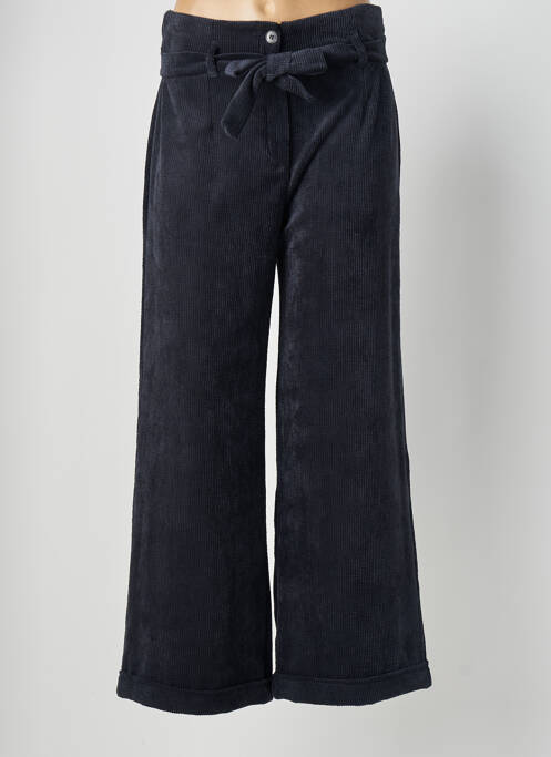 Pantalon evazat gri #OOTD femeie