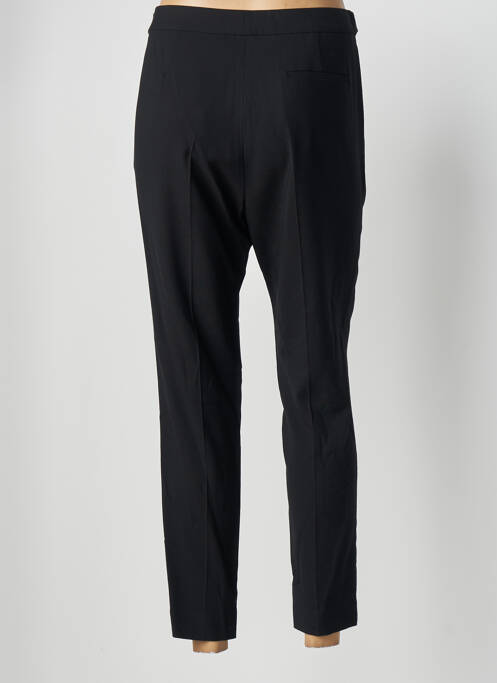 Pantalon chino talie cu cleme mărime normală negru PABLO femme