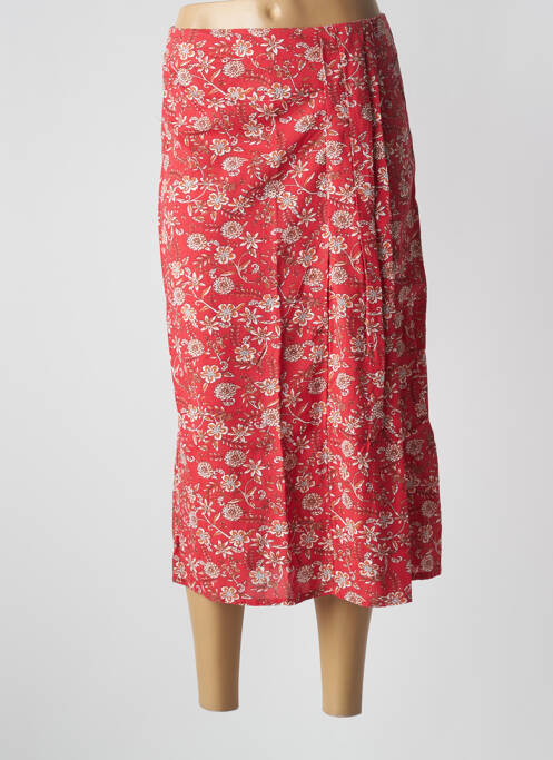 Fustă lungă roșu C'EST BEAU LA VIE femeie