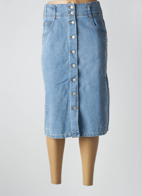 Fustă lungă albastru C'EST BEAU LA VIE femeie