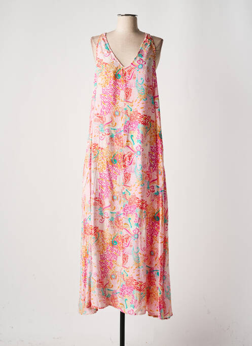 Rochie lungă roz VERDISSIMA femeie