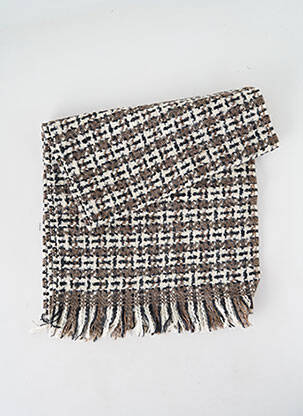 Eșarfă maro JOSÉLISE femeie