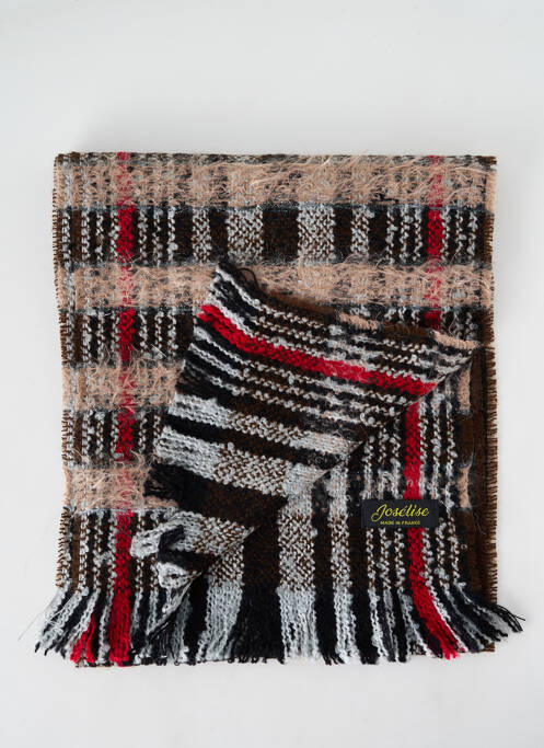 Eșarfă tricotaj din plasă bej JOSÉLISE femme