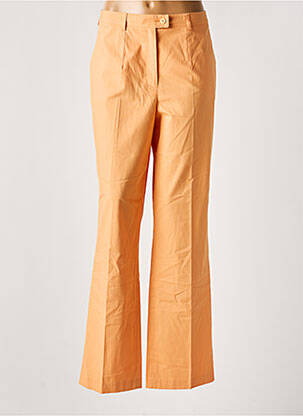 Pantalon drept portocaliu LUCIA femeie