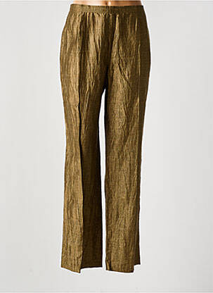 Pantalon drept verde VILLA BLEUE femeie