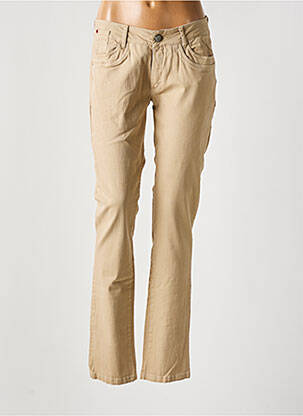 Pantalon slim mărime normală mărime normală maro I.CODE (By IKKS) femeie